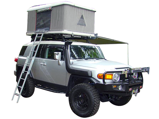 Roof rack car rental